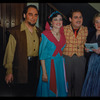 Frank Valentino, Margaret Roggero, Richard Tucker, and Thelma Votipka in costume for Cavalleria Rusticana at the Metropolitan Opera