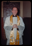 Lee MacBurney in costume for Cavalleria Rusticana at the Metropolitan Opera