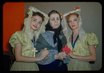 Dancers in costume for Cavalleria Rusticana at the Metropolitan Opera