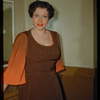 Regina Resnik in costume for Cavalleria Rusticana at the Metropolitan Opera