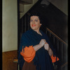Astrid Varnay in costume for Cavalleria Rusticana at the Metropolitan Opera
