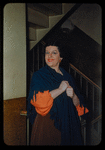 Astrid Varnay in costume for Cavalleria Rusticana at the Metropolitan Opera