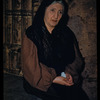 Chorus soprano Rae Calitri in costume for Cavalleria Rusticana at the Metropolitan Opera