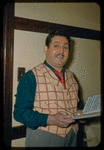 Richard Tucker in costume for Cavalleria Rusticana at the Metropolitan Opera