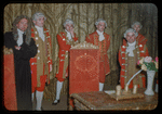 Supernumeraries during a Metropolitan Opera tour of Le Nozze di Figaro in Los Angeles, California