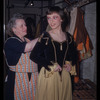Dancer Peggy Smithers and a wardrobe mistress (Rosa) during a Metropolitan Opera tour of Le Nozze di Figaro in Boston