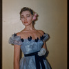 Dancer Asia Mercoolova in costume for Les Contes d'Hoffmann at the Metropolitan Opera