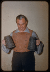 Lawrence Davidson in costume for Les Contes d'Hoffmann at the Metropolitan Opera
