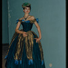 Unidentified performer in costume for Les Contes d'Hoffmann at the Metropolitan Opera