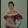 Sandra Warfield in costume for Les Contes d'Hoffmann at the Metropolitan Opera