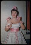 Roberta Peters in costume for Les Contes d'Hoffmann at the Metropolitan Opera