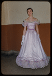 Unidentified performer in costume for Les Contes d'Hoffmann at the Metropolitan Opera