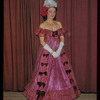 Unidentified performer in costume for Les Contes d'Hoffmann at the Metropolitan Opera
