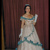 Unidentified performer in costume for Les Contes d'Hoffmann at the Metropolitan Opera