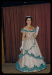 Unidentified performer in costume for Les Contes d'Hoffmann at the Metropolitan Opera