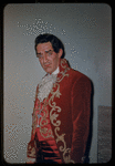 Clifford Harvuot in costume for Les Contes d'Hoffmann at the Metropolitan Opera