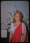 Zinka Milanov during a Metropolitan Opera tour of Norma