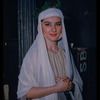 Elizabeth Holiday during a Metropolitan Opera tour of Norma
