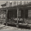 Farmhouse showing decay, New Jersey.