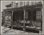 Farmhouse showing decay, New Jersey.