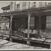 Farmhouse showing decay, New Jersey.