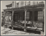 Farmhouse showing decay, New Jersey.