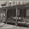 Farmhouse showing decay, New Jersey.
