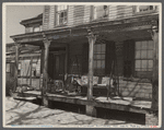 Farmhouse showing decay, New Jersey.