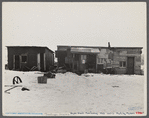 Negro shacks off Lincoln Highway, Franklin Township, New Jersey.