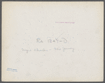 Negro shacks off Lincoln Highway, Franklin Township, New Jersey.