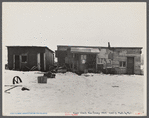 Negro shacks off Lincoln Highway, Franklin Township, New Jersey.