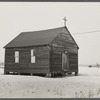Wooden church in Negro section near Lincoln Highway near Franklin Township, New Jersey. Bound Brook, New Jersey.