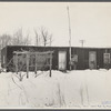 Tarpaper house off Amwell Road, Franklin Township, near Bound Brook, New Jersey.