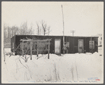 Tarpaper house off Amwell Road, Franklin Township, near Bound Brook, New Jersey.