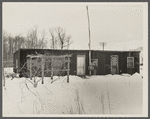 Tarpaper house off Amwell Road, Franklin Township, near Bound Brook, New Jersey.