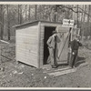 One of the first aid stations at Berwyn, [Greenbelt,]  Maryland.
