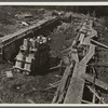 Foundations of house unit E. Berwyn, [Greenbelt,] Maryland.