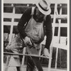 Carpenter at the Berwyn project, [Greenbelt,] Maryland.