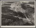 Aerial view of Greenbelt, Maryland, taken from Goodyear blimp.
