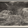 Aerial view of Greenbelt, Maryland, taken from Goodyear blimp.