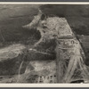 Aerial view of construction at Greenbelt, Maryland, taken from the Goodyear blimp.