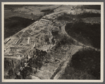 Aerial view of Greenbelt, Maryland, taken from Goodyear blimp.