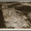Aerial view of construction at Greenbelt, Maryland, taken from the Goodyear blimp.