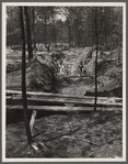 An underpass being constructed at Berwyn [i.e. Greenbelt?], Maryland.