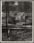An underpass being constructed at Berwyn [i.e. Greenbelt?], Maryland.
