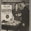 Resettlement Administration exhibit at the Democratic National Convention. [Philadelphia, Pennsylvania?]