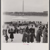 Washington, D.C. Looking across the Tidal Basin from the steps of the Jefferson Memorial.