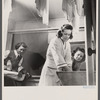 Arlington, Virginia. Washing clothes in one of the laundry rooms at Idaho Hall, Arlington Farms, a residence for women who work in the government for the duration of the war.
