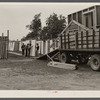 Prefabricated home.  South East Missouri Farms.