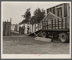 Prefabricated home.  South East Missouri Farms.